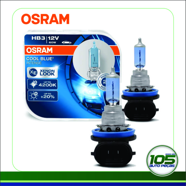 Lâmpada HB3 COOBLUE INTENSE LIMITED OSRAM