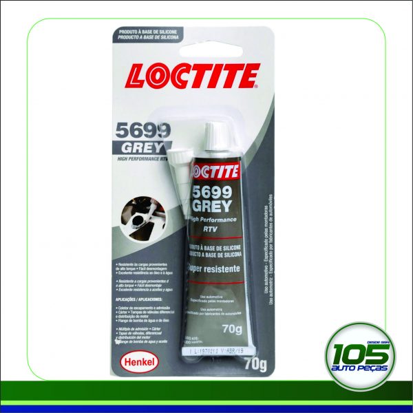 Silicone para Vedação LOCTITE GREY 5699