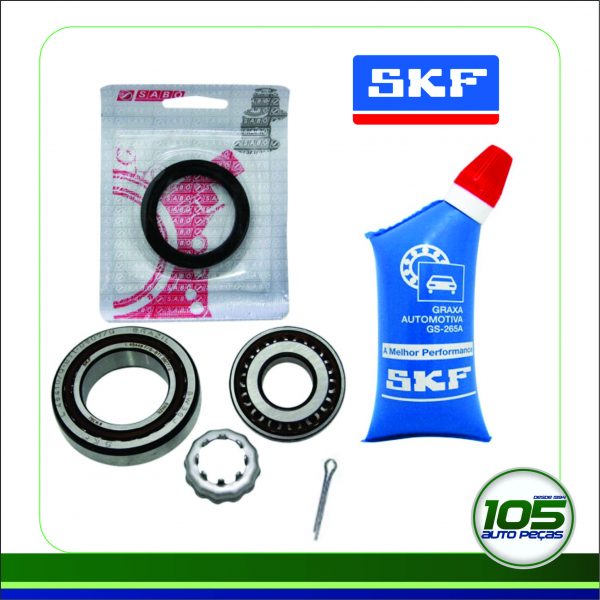 KIT Rolamento Roda Traseira – GOL / VOYAGE / PARATI / SAVEIRO